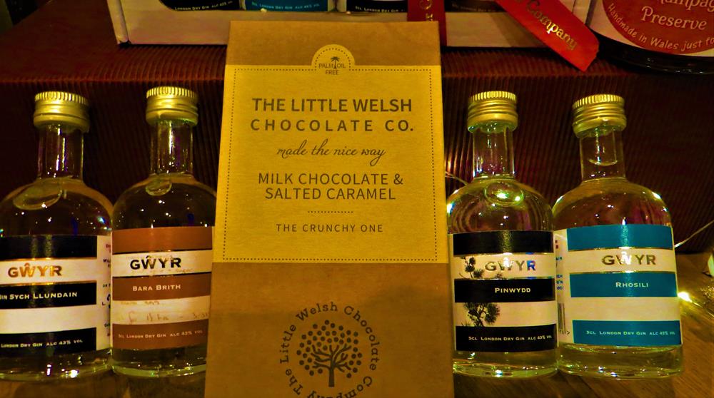 Welsh Gin Bar Chocolate Welsh Hamper Company