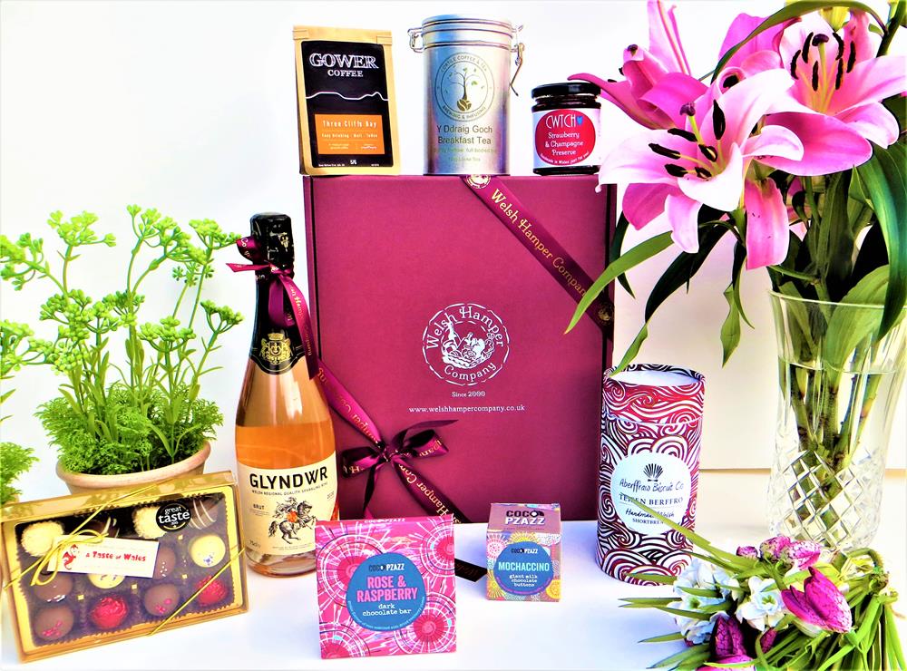 Sparkling Rose Wine & Truffles