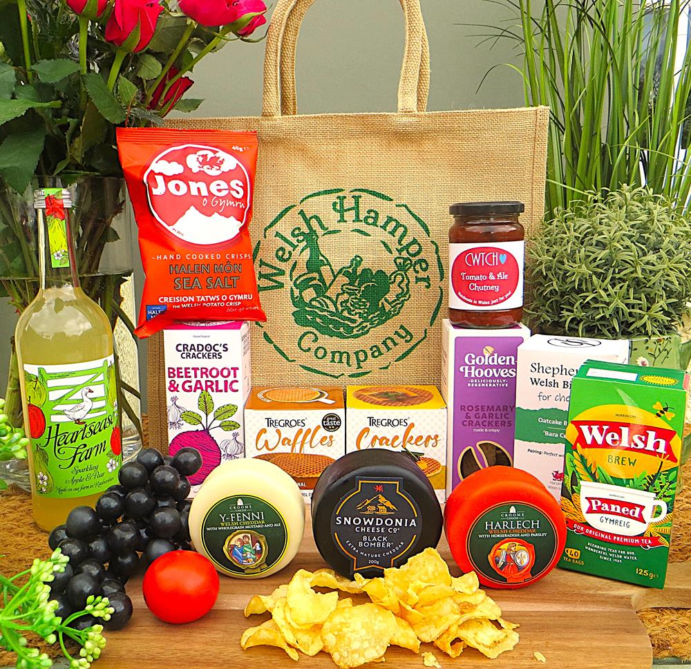 Deli Delight Jute bag Hamper