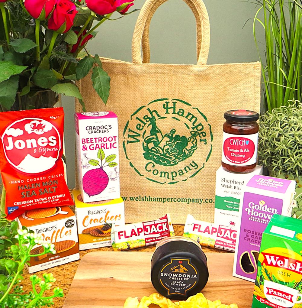 Picnic Jute Bag Hamper